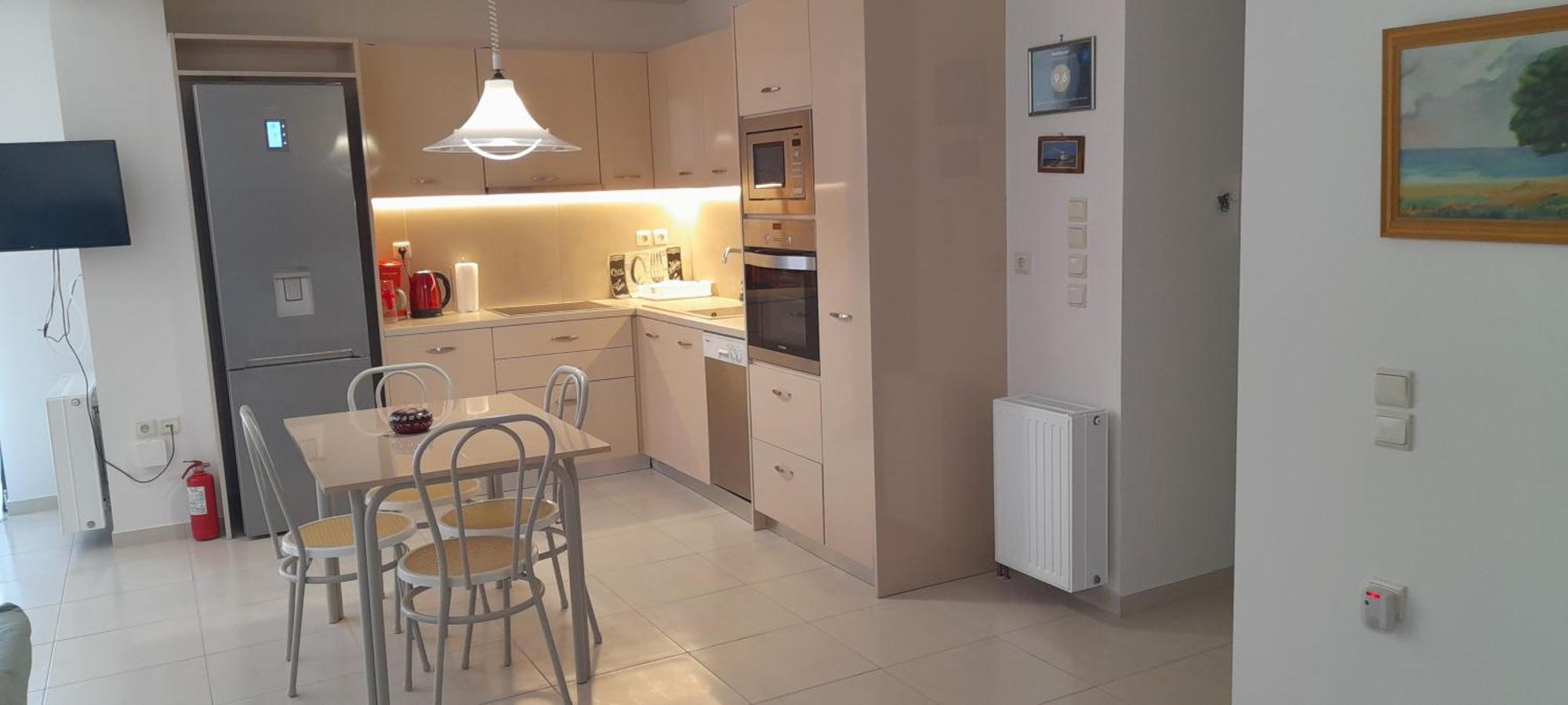 Lena'S Fresh Studio Near The Airport With Seaview 阿特米达 客房 照片